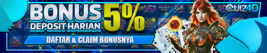 bonus deposit harian quiz4d
